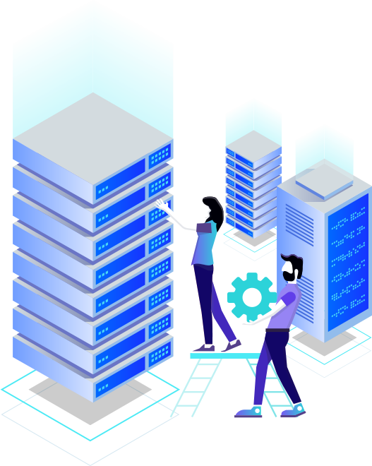 Technical support team illustration